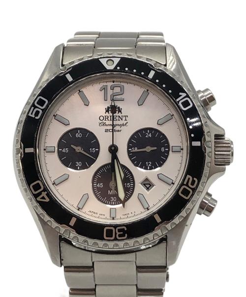 ORIENT（オリエント）ORIENT (オリエント) クロノグラフ ブラックの古着・服飾アイテム