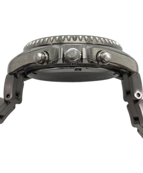 ORIENT（オリエント）ORIENT (オリエント) クロノグラフ ブラックの古着・服飾アイテム