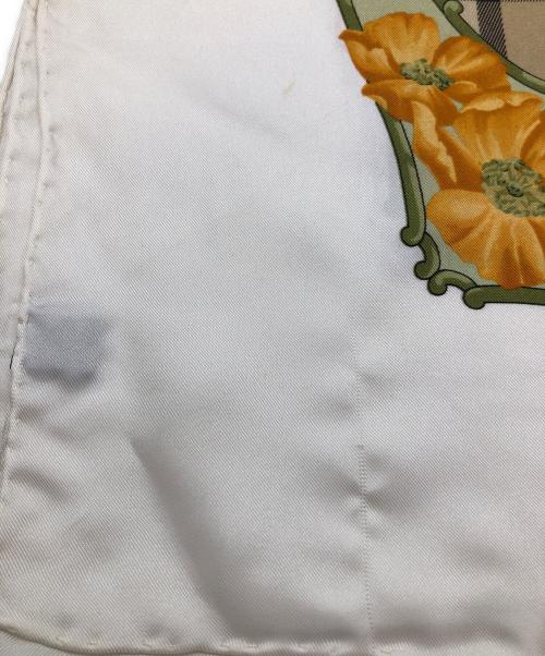 Burberry's（バーバリー）Burberry's (バーバリーズ) シルクスカーフ ブラウンの古着・服飾アイテム