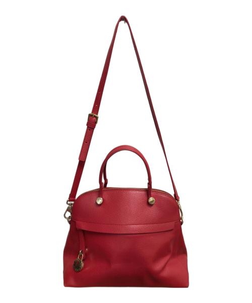 FURLA（フルラ）FURLA (フルラ) 2WAYバッグ レッドの古着・服飾アイテム