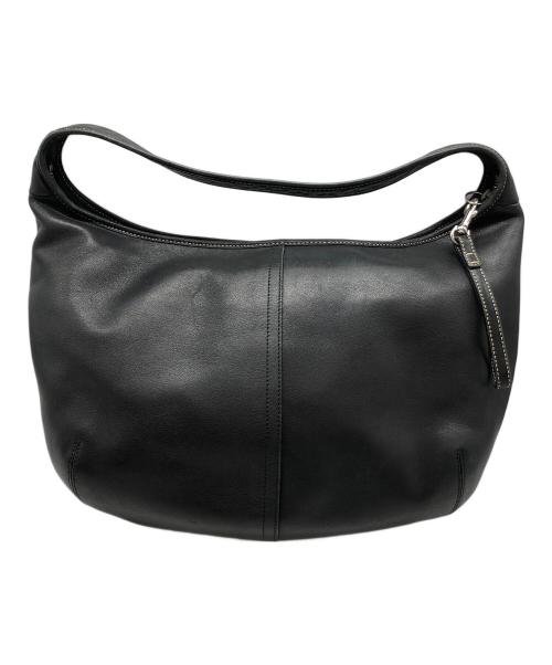 COACH（コーチ）COACH (コーチ) ホーボー　ワンショルダーバッグ ブラックの古着・服飾アイテム