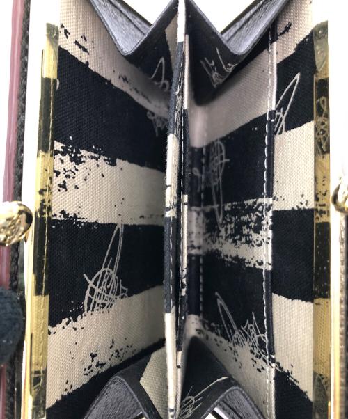 Vivienne Westwood（ヴィヴィアンウエストウッド）Vivienne Westwood (ヴィヴィアンウエストウッド) 3つ折り財布 ブラックの古着・服飾アイテム