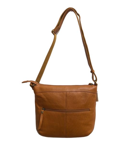 DAKOTA（ダコタ）DAKOTA (ダコタ) レザーショルダーバッグ ブラウン 未使用品の古着・服飾アイテム