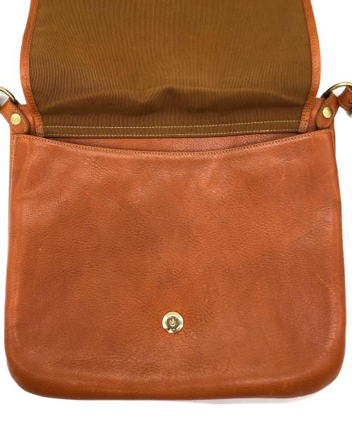 IL BISONTE（イル ビゾンテ）IL BISONTE (イル ビゾンテ) ショルダーバッグ ライトブラウン×マルチカラーの古着・服飾アイテム