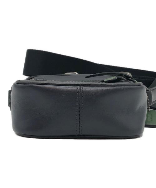 COACH（コーチ）COACH (コーチ) ミニショルダーバッグ ブラック×グリーンの古着・服飾アイテム