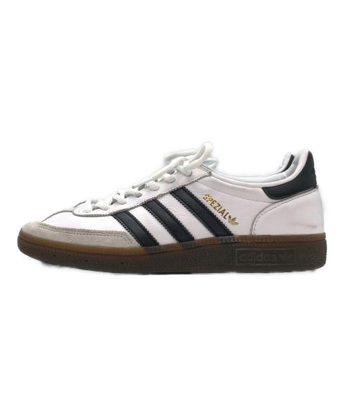adidas（アディダス）adidas (アディダス) HANDBALL SPEZIAL（ハンドボール スペツィアル） ホワイト×ブラック サイズ:SIZE 24.5cmの古着・服飾アイテム
