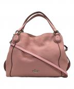 COACHコーチ）の古着「2WAYショルダーバッグ」｜ピンク