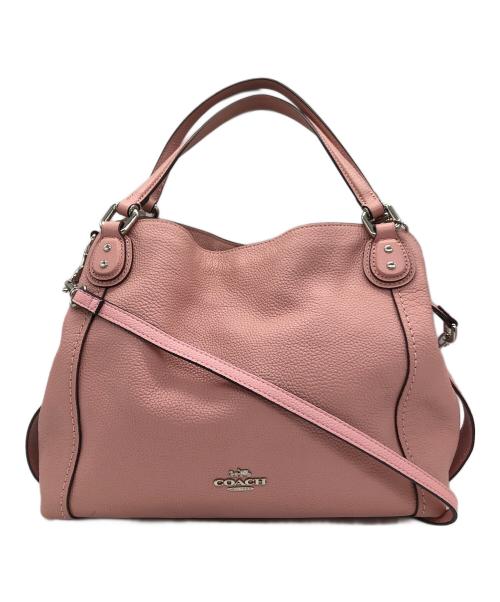 COACH（コーチ）COACH (コーチ) 2WAYショルダーバッグ ピンクの古着・服飾アイテム