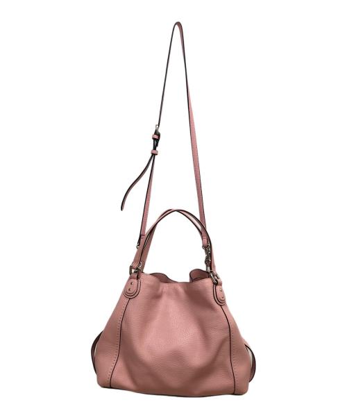 COACH（コーチ）COACH (コーチ) 2WAYショルダーバッグ ピンクの古着・服飾アイテム