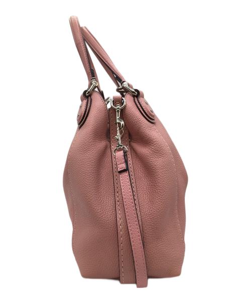 COACH（コーチ）COACH (コーチ) 2WAYショルダーバッグ ピンクの古着・服飾アイテム