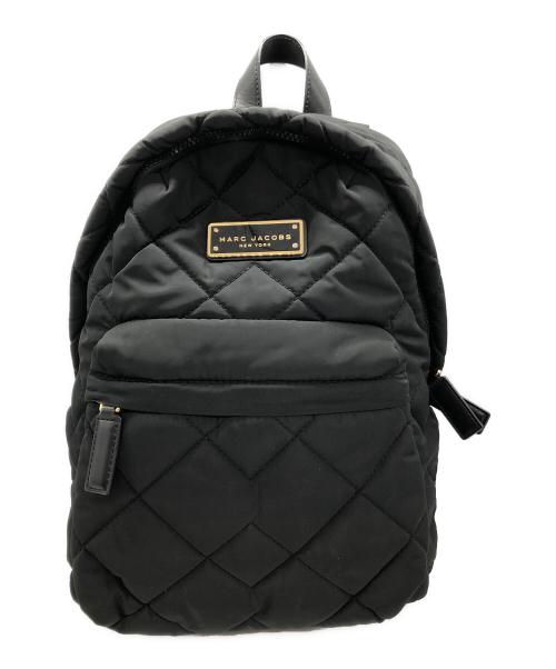 MARC JACOBS（マークジェイコブズ）MARC JACOBS (マークジェイコブス) キルティングリュック ブラックの古着・服飾アイテム