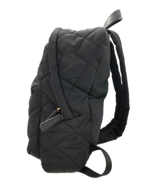 MARC JACOBS（マークジェイコブズ）MARC JACOBS (マークジェイコブス) キルティングリュック ブラックの古着・服飾アイテム