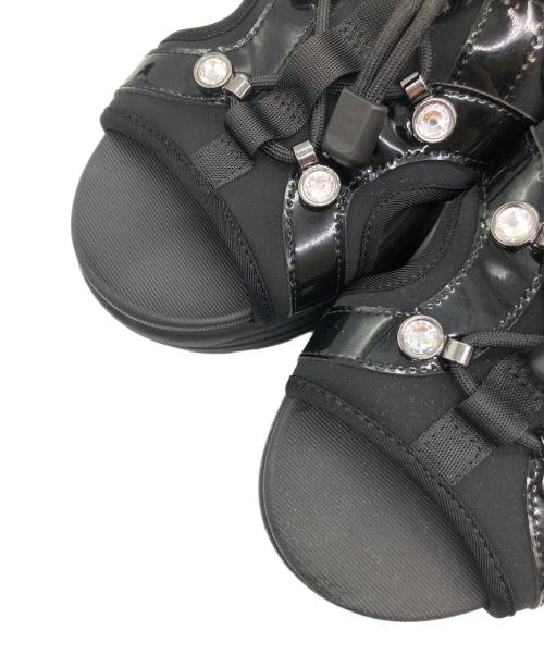 DIANA（ダイアナ）DIANA (ダイアナ) スポーツサンダル ブラック サイズ:SIZE 24cmの古着・服飾アイテム