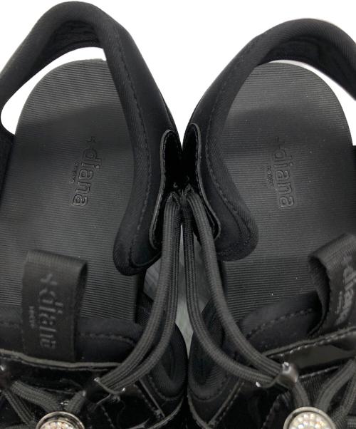 DIANA（ダイアナ）DIANA (ダイアナ) スポーツサンダル ブラック サイズ:SIZE 24cmの古着・服飾アイテム