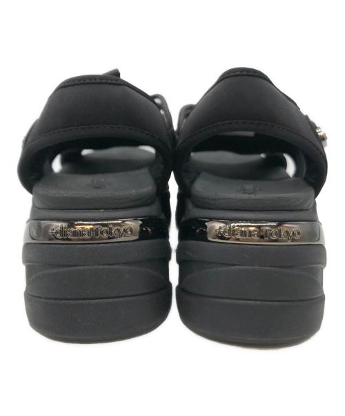 DIANA（ダイアナ）DIANA (ダイアナ) スポーツサンダル ブラック サイズ:SIZE 24cmの古着・服飾アイテム