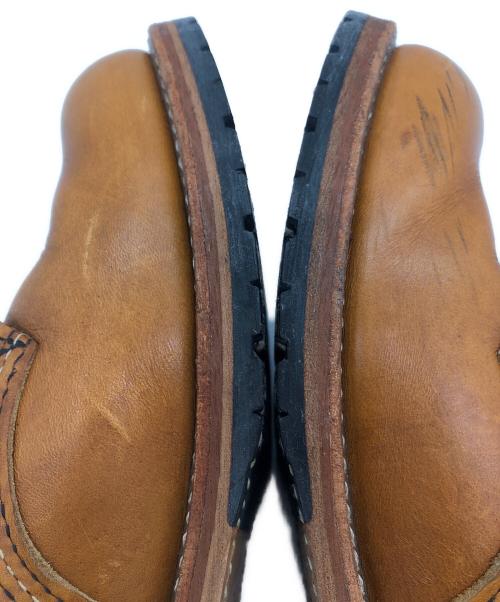RED WING（レッドウィング）RED WING (レッドウィング) BECKMAN ROUND BOOTS ブラウン×ブラック サイズ:SIZE 25.5cmの古着・服飾アイテム