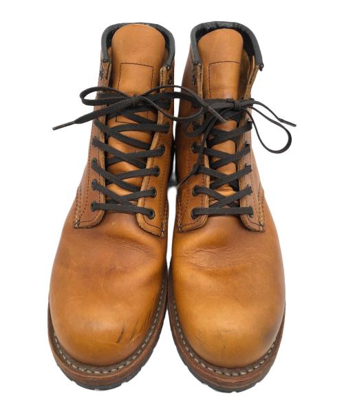 RED WING（レッドウィング）RED WING (レッドウィング) BECKMAN ROUND BOOTS ブラウン×ブラック サイズ:SIZE 25.5cmの古着・服飾アイテム