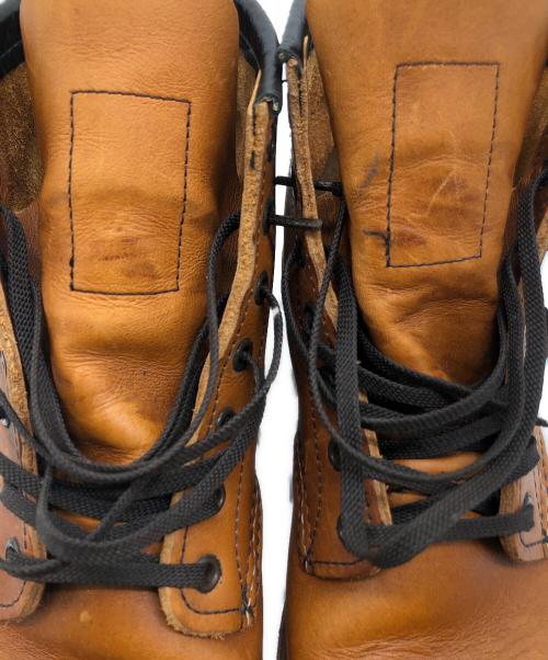 RED WING（レッドウィング）RED WING (レッドウィング) BECKMAN ROUND BOOTS ブラウン×ブラック サイズ:SIZE 25.5cmの古着・服飾アイテム
