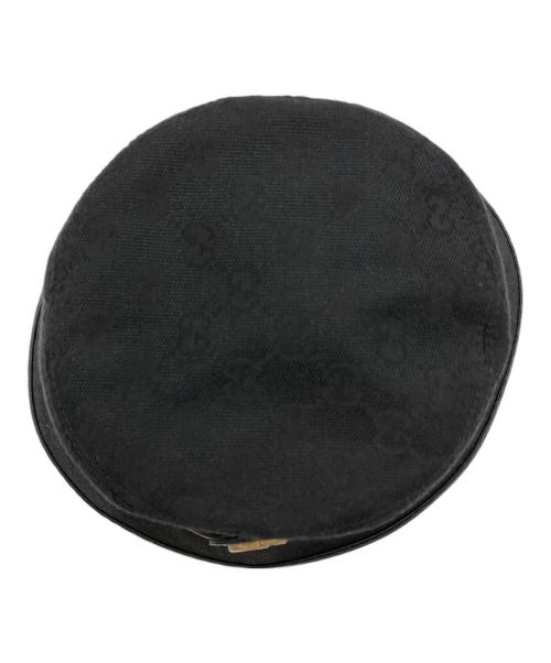 GUCCI（グッチ）GUCCI (グッチ) GGキャンバス　バケットハット ブラック サイズ:SIZE L(59cm)の古着・服飾アイテム