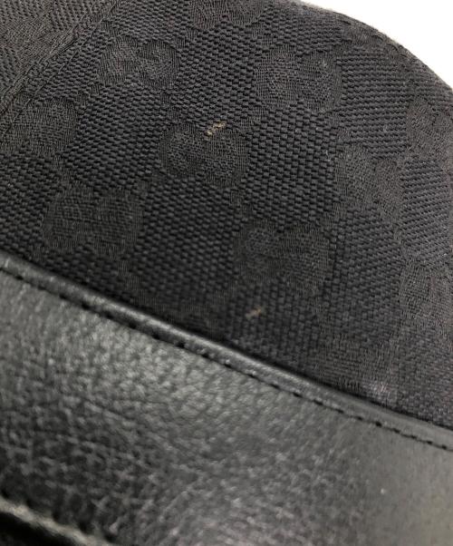 GUCCI（グッチ）GUCCI (グッチ) GGキャンバス　バケットハット ブラック サイズ:SIZE L(59cm)の古着・服飾アイテム