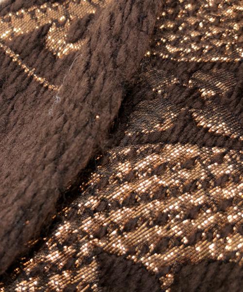 LOUIS VUITTON（ルイ ヴィトン）LOUIS VUITTON (ルイ ヴィトン) エルシャルプロゴマニアマフラー ブラウンの古着・服飾アイテム