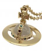 Vivienne Westwoodヴィヴィアンウエストウッド）の古着「スモールオーブネックレス」｜ゴールドカラー