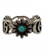 GUCCIグッチ）の古着「ダブルG シルバーリング」｜シルバー