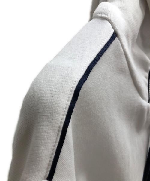 DOLCE & GABBANA（ドルチェ＆ガッバーナ）DOLCE & GABBANA (ドルチェ＆ガッバーナ) ジップパーカー ホワイト×ネイビー サイズ:SIZE XSの古着・服飾アイテム