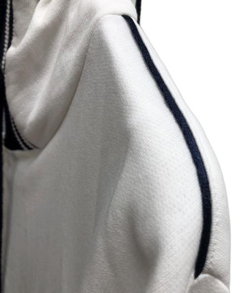 DOLCE & GABBANA（ドルチェ＆ガッバーナ）DOLCE & GABBANA (ドルチェ＆ガッバーナ) ジップパーカー ホワイト×ネイビー サイズ:SIZE XSの古着・服飾アイテム