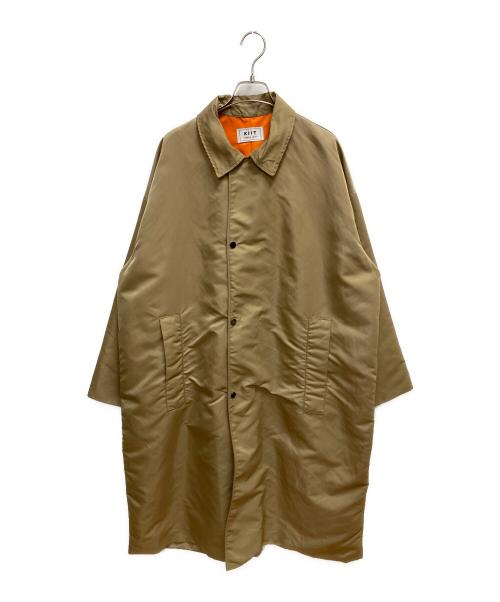 KIIT（キート）KIIT (キート) ステンカラーコート ベージュ サイズ:SIZE 3の古着・服飾アイテム