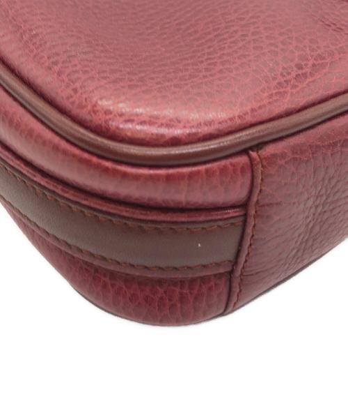 Cartier（カルティエ）Cartier (カルティエ) マストライン ショルダーバッグ ボルドーの古着・服飾アイテム