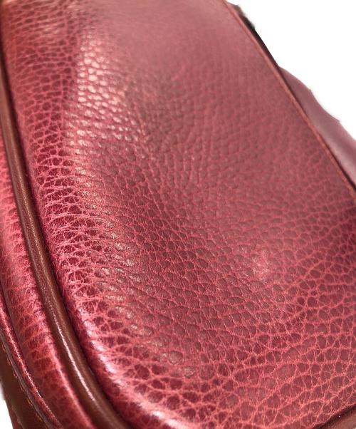 Cartier（カルティエ）Cartier (カルティエ) マストライン ショルダーバッグ ボルドーの古着・服飾アイテム