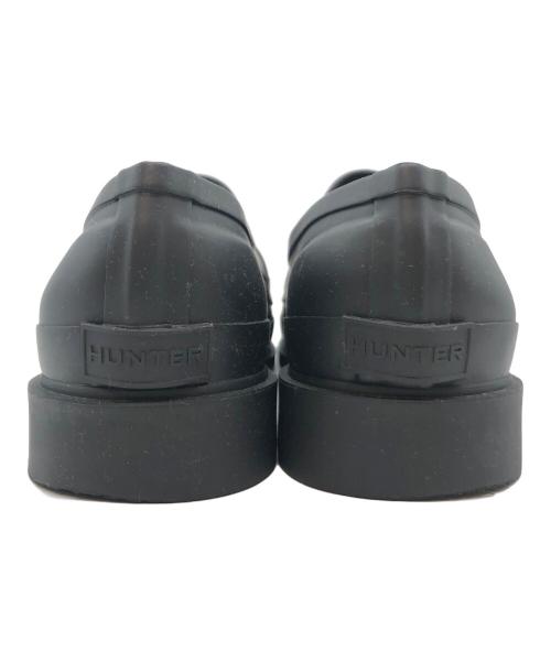 HUNTER（ハンター）HUNTER (ハンター) リファインドペニーローファー ブラック サイズ:SIZE 25cmの古着・服飾アイテム
