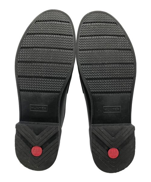 HUNTER（ハンター）HUNTER (ハンター) リファインドペニーローファー ブラック サイズ:SIZE 25cmの古着・服飾アイテム