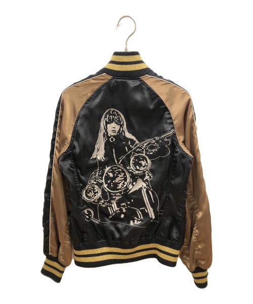 Hysteric Glamour（ヒステリックグラマー）Hysteric Glamour (ヒステリックグラマー) スタジャン ブラック×ゴールド サイズ:SIZE Freeの古着・服飾アイテム