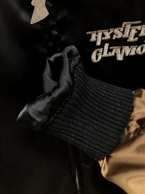 Hysteric Glamour（ヒステリックグラマー）Hysteric Glamour (ヒステリックグラマー) スタジャン ブラック×ゴールド サイズ:SIZE Freeの古着・服飾アイテム