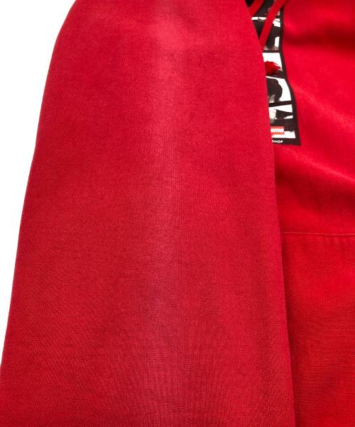 SUPREME（シュプリーム）SUPREME (シュプリーム) SUMO HOODED　プルオーバーパーカー レッド サイズ:SIZE XLの古着・服飾アイテム