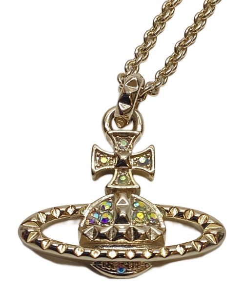 Vivienne Westwood（ヴィヴィアンウエストウッド）Vivienne Westwood (ヴィヴィアンウエストウッド) MAYFAIR BR ネックレス ゴールドカラーの古着・服飾アイテム