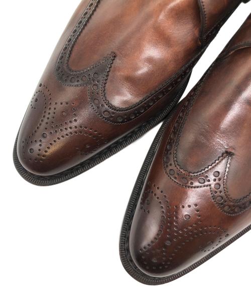 Santoni（サントーニ）Santoni (サントーニ) ドレスシューズ ブラウン サイズ:SIZE 27.5cmの古着・服飾アイテム