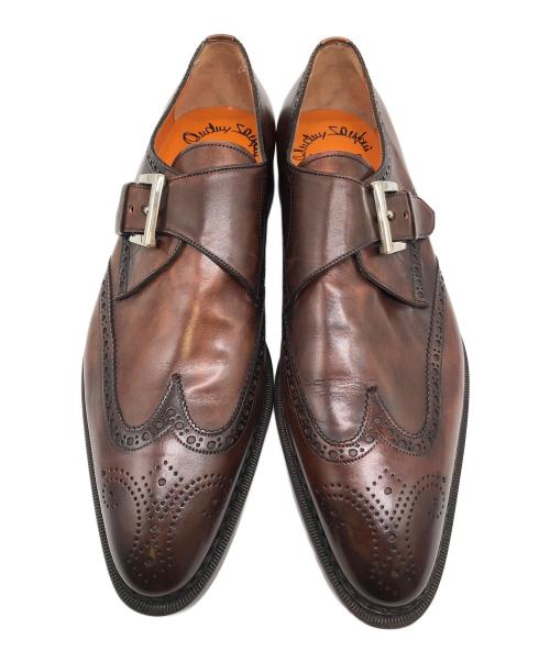 Santoni（サントーニ）Santoni (サントーニ) ドレスシューズ ブラウン サイズ:SIZE 27.5cmの古着・服飾アイテム