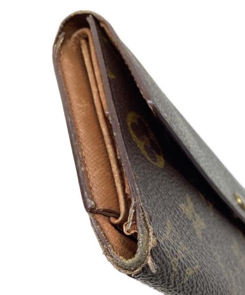LOUIS VUITTON（ルイ ヴィトン）LOUIS VUITTON (ルイ ヴィトン) モノグラム ポルトトレゾール・インターナショナル 3つ折り財布 ブラウンの古着・服飾アイテム