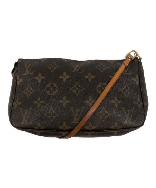 LOUIS VUITTON（ルイ ヴィトン）LOUIS VUITTON (ルイ ヴィトン) モノグラム ポシェット・アクセソワール ポシェット ブラウンの古着・服飾アイテム