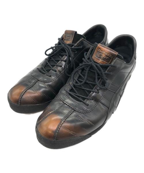 Onitsuka Tiger（オニツカタイガー）Onitsuka Tiger (オニツカタイガー) TIGER CORSAIR DELUXE（タイガーコルセア デラックス） ブラック サイズ:SIZE 26.5cmの古着・服飾アイテム