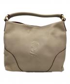 Giada Roberta di Camerinoジャーダ ロベルタ ディ カメリーノ）の古着「ワンショルダーバッグ」｜ベージュ