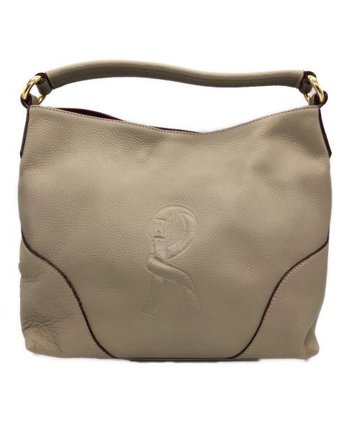 Giada Roberta di Camerino（ジャーダ ロベルタ ディ カメリーノ）Giada Roberta di Camerino (ジャーダ ロベルタ ディ カメリーノ) ワンショルダーバッグ ベージュの古着・服飾アイテム