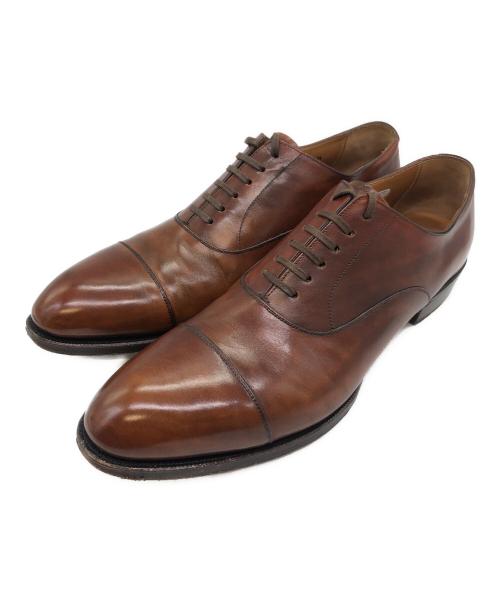SHETLAND FOX（シェットランドフォックス）SHETLAND FOX (シェットランドフォックス) ケンジントンII　ストレートチップシューズ ブラウン サイズ:SIZE 26.5cmの古着・服飾アイテム