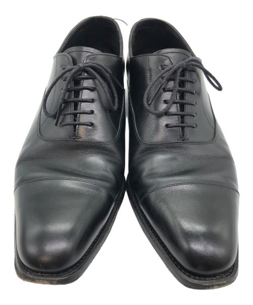 Perfetto（ペルフェット）Perfetto (ペルフェット) ストレートチップシューズ ブラック サイズ:SIZE 26cmの古着・服飾アイテム