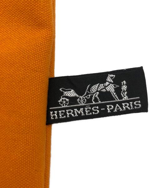 HERMES（エルメス）HERMES (エルメス) ボラボラポーチGM オレンジの古着・服飾アイテム