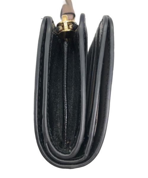 MARC JACOBS（マークジェイコブズ）MARC JACOBS (マークジェイコブス) ザ スナップショット コンパクト ウォレット ホワイト×ブラックの古着・服飾アイテム