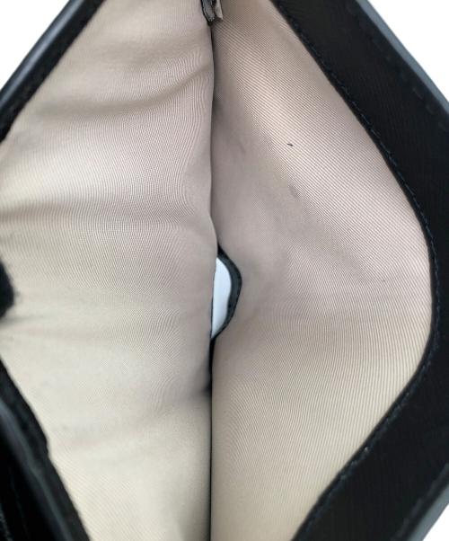 MARC JACOBS（マークジェイコブズ）MARC JACOBS (マークジェイコブス) ザ スナップショット コンパクト ウォレット ホワイト×ブラックの古着・服飾アイテム